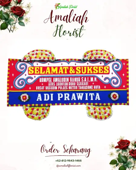 Papan Bunga Ucapan Selamat Padang Barat